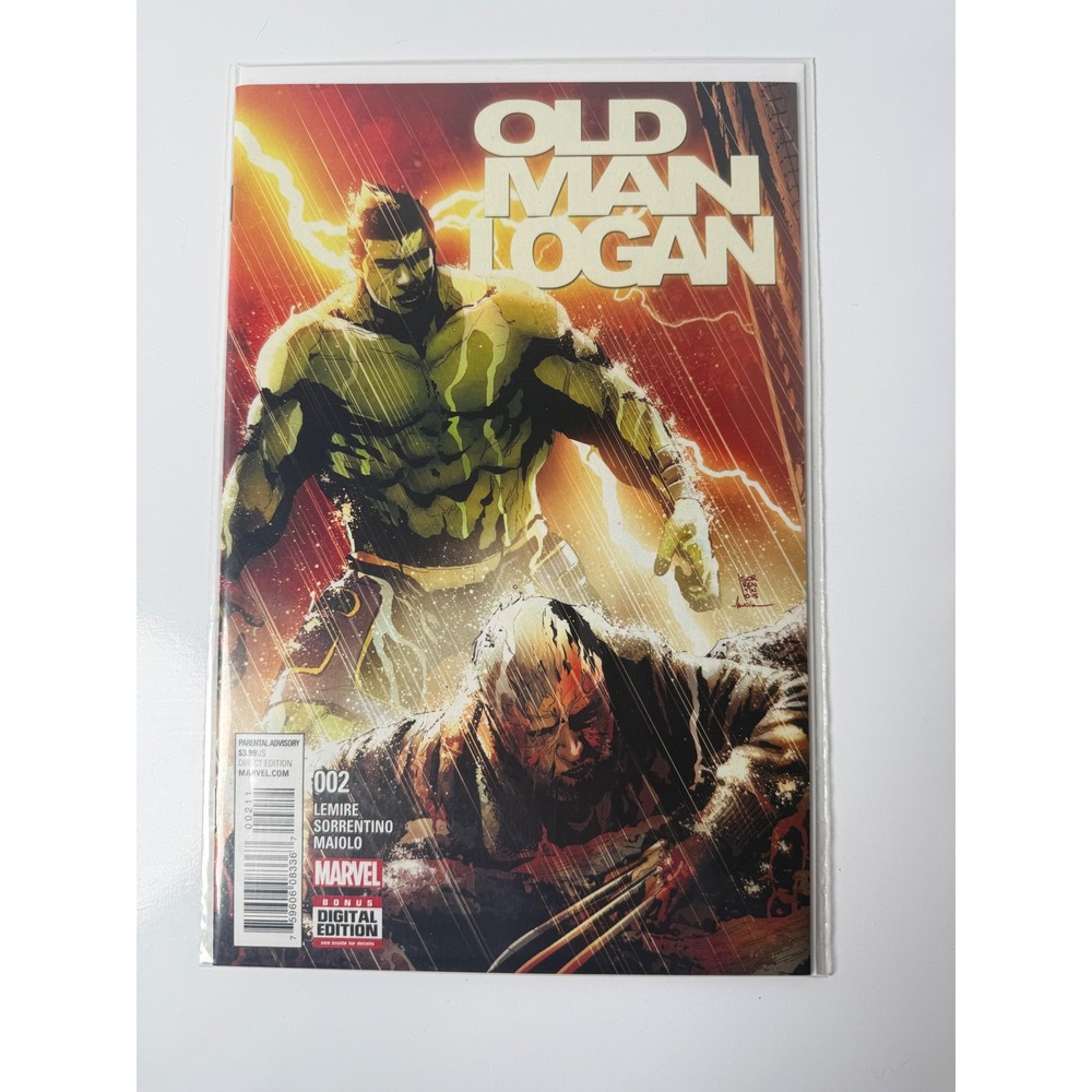 Old Man Logan 2 2016 Marvel Comics Jeff Lemire Andrea Sorrentino Wolverine Hulk